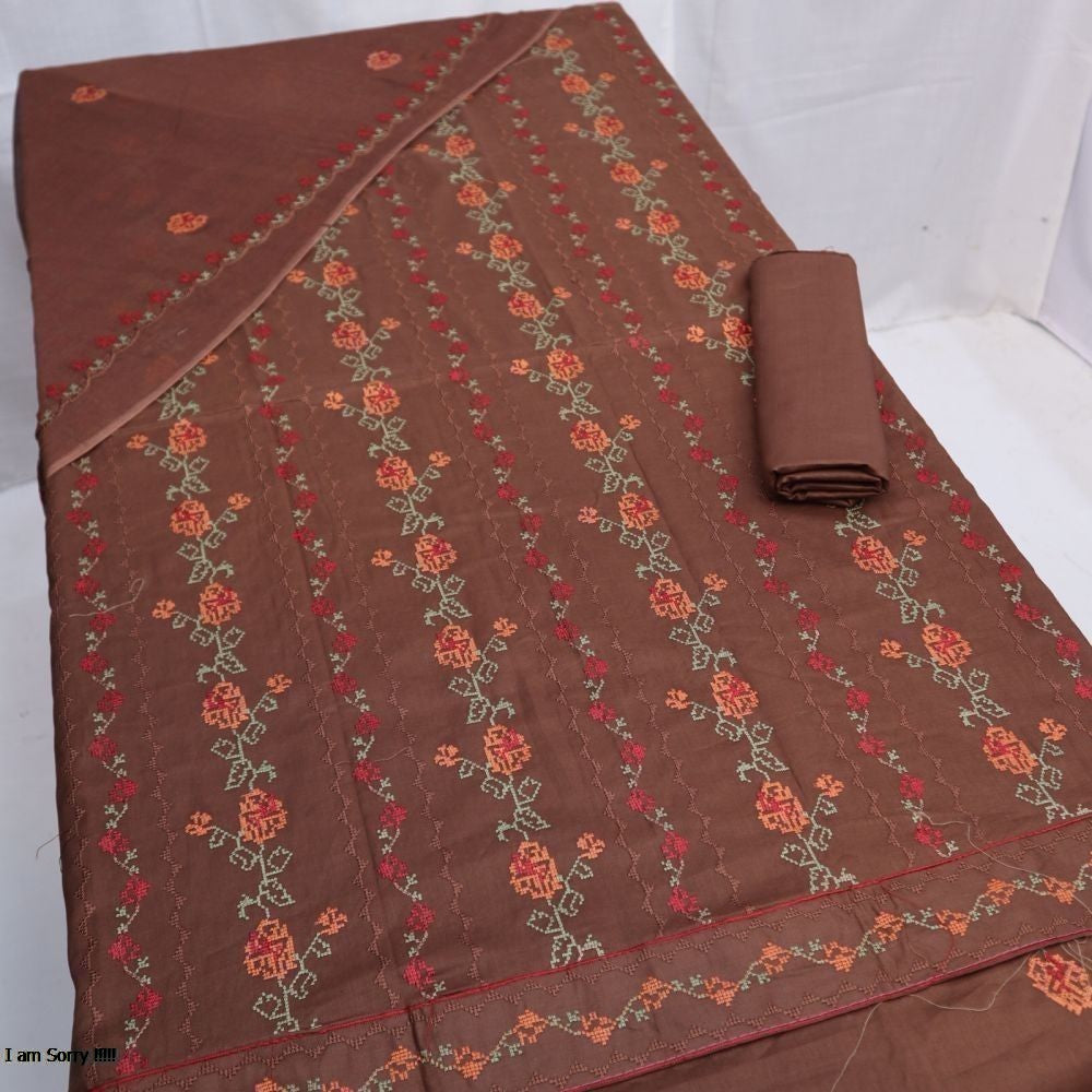 Bareeza EMB Bamber Dupatta (1339-001)