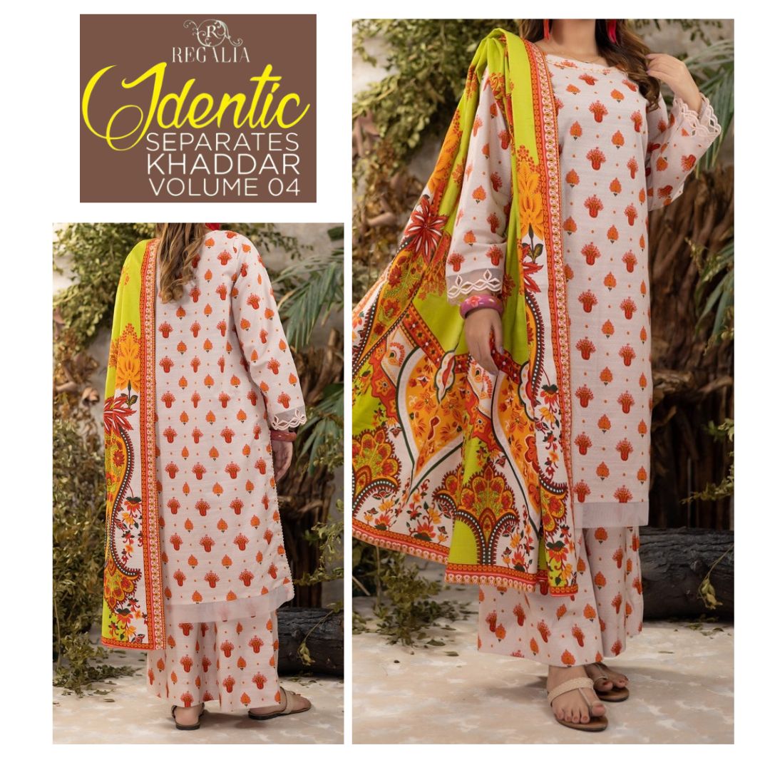 Identic Khaddar Vol # 4 (1395-006) Regalia