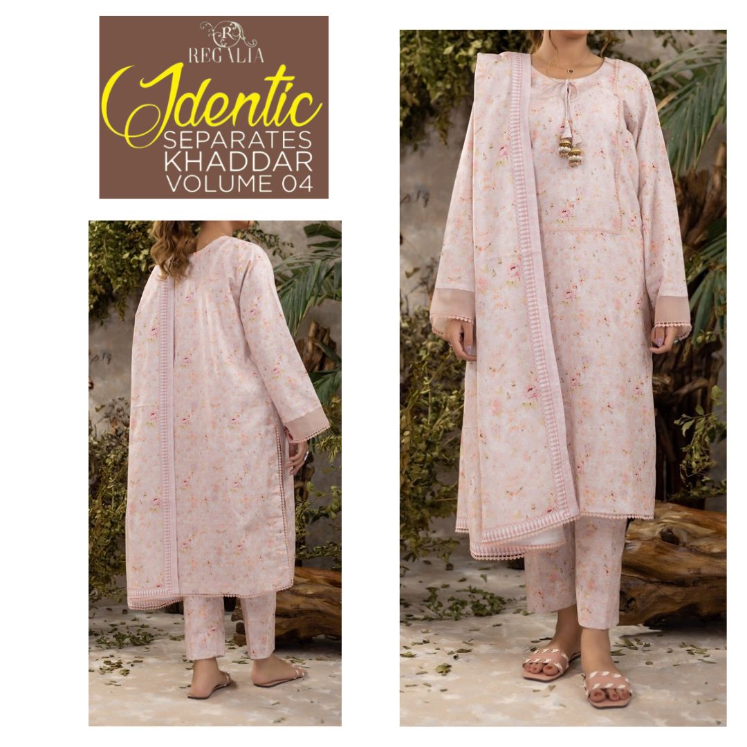 Identic Khaddar Vol # 4 (1395-007) Regalia