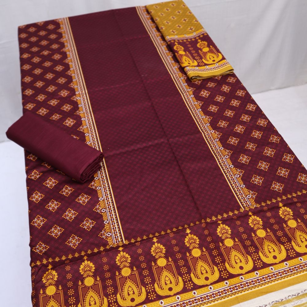 Digital Khaddar with Khaddar Shawl (1379-009)