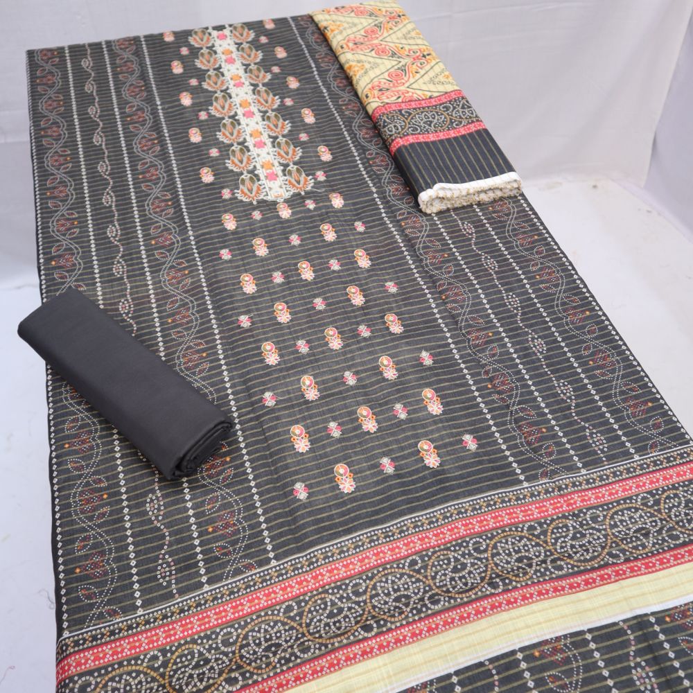 Zari Lawn Eid Collection (1357-012) Shahi Jora