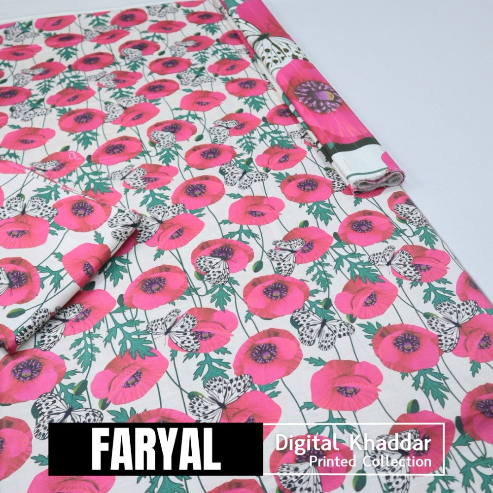 Faryal Khaddar Zari Shawl (1608-010)
