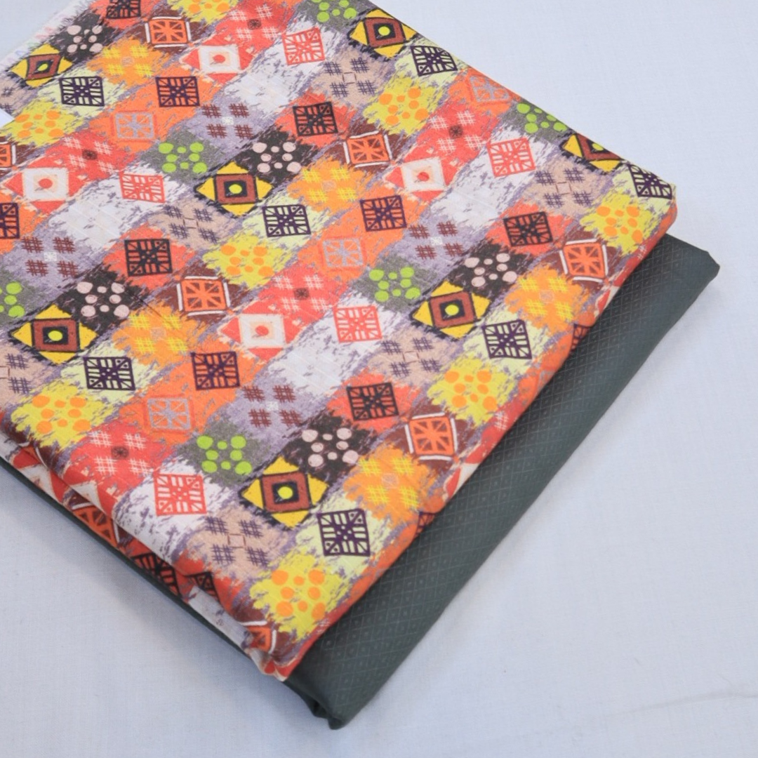 Linen 2 Piece (1249-036) E-MAAN Textile