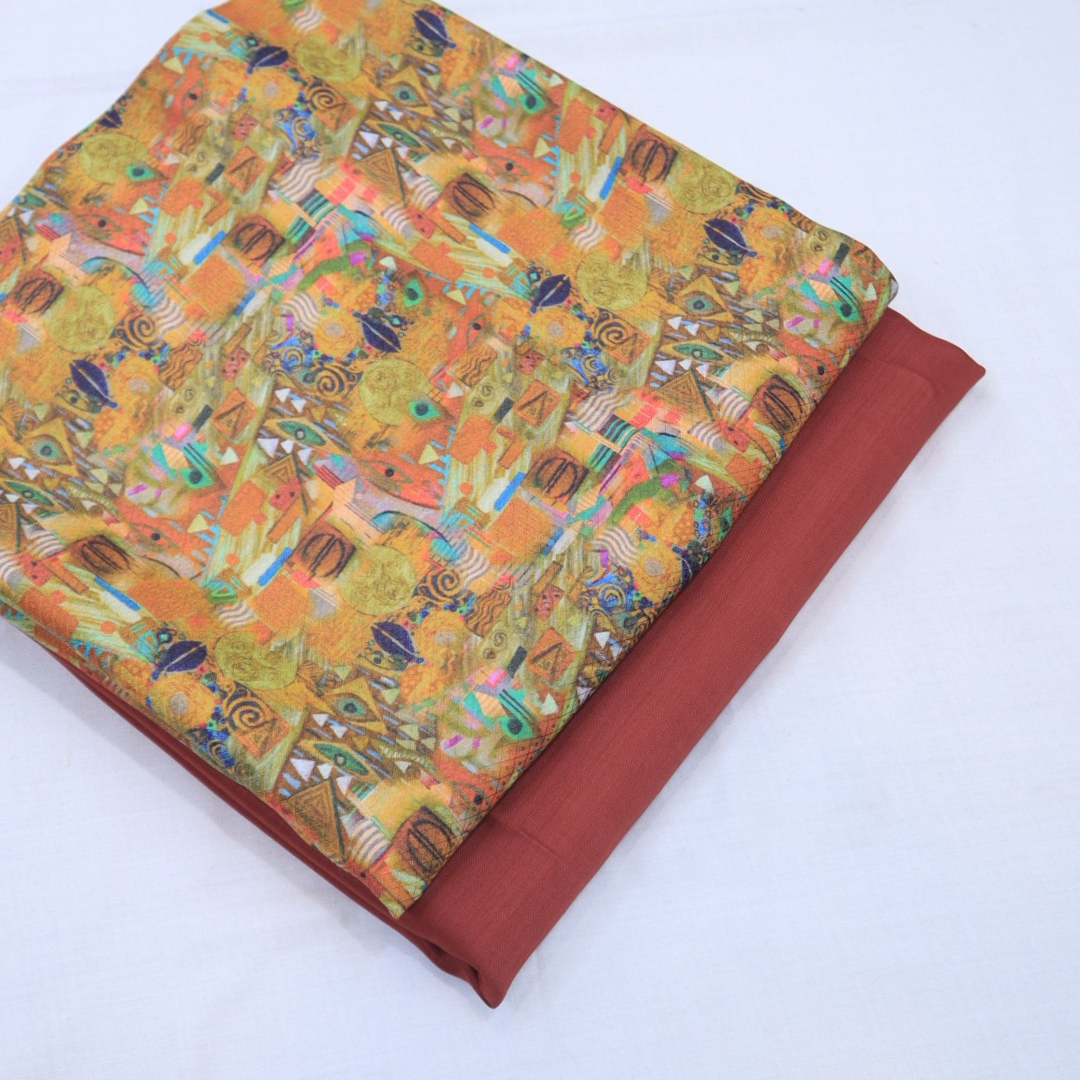 Digital Viscose Shalwar Kameez Emaan Textile 1250-008