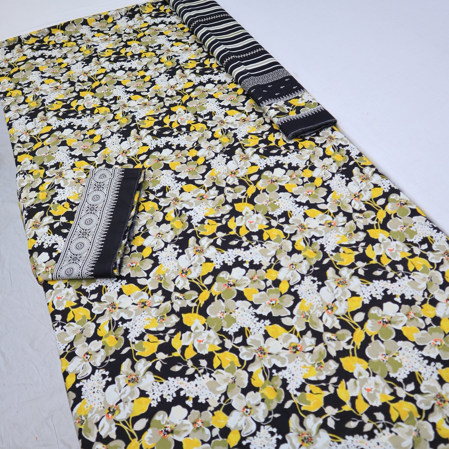 Bin Saeed Digital Lawn 3 Piece (1269-230)