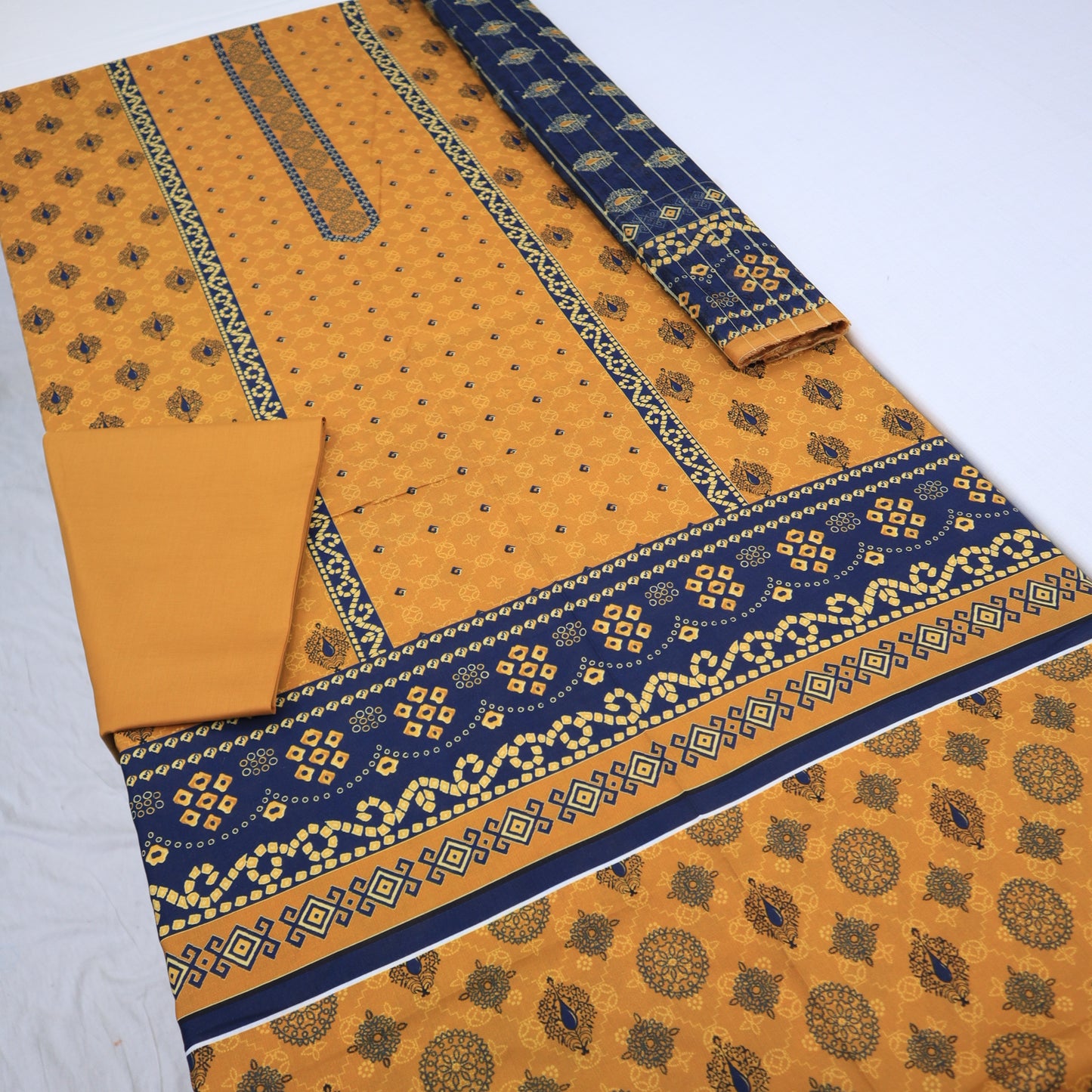 Bin Saeed Digital Lawn 3 Piece (1269-236)