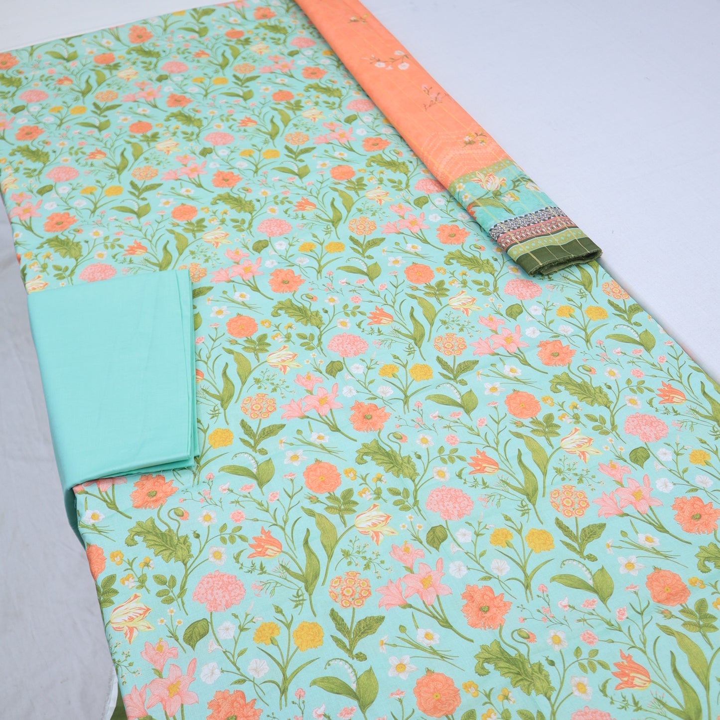 Bin Saeed Digital Lawn 3 Piece (1269-247)