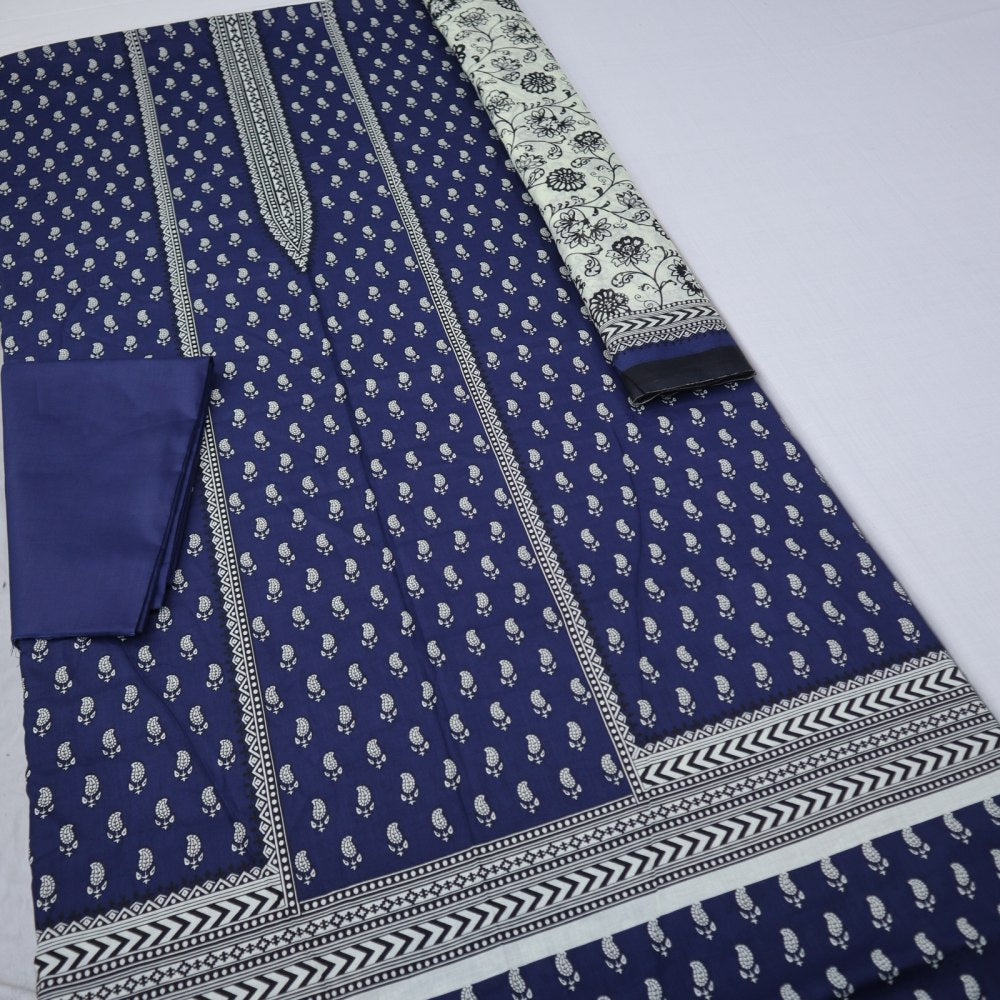 Bin Saeed Digital Lawn 3 Piece (1269-300)
