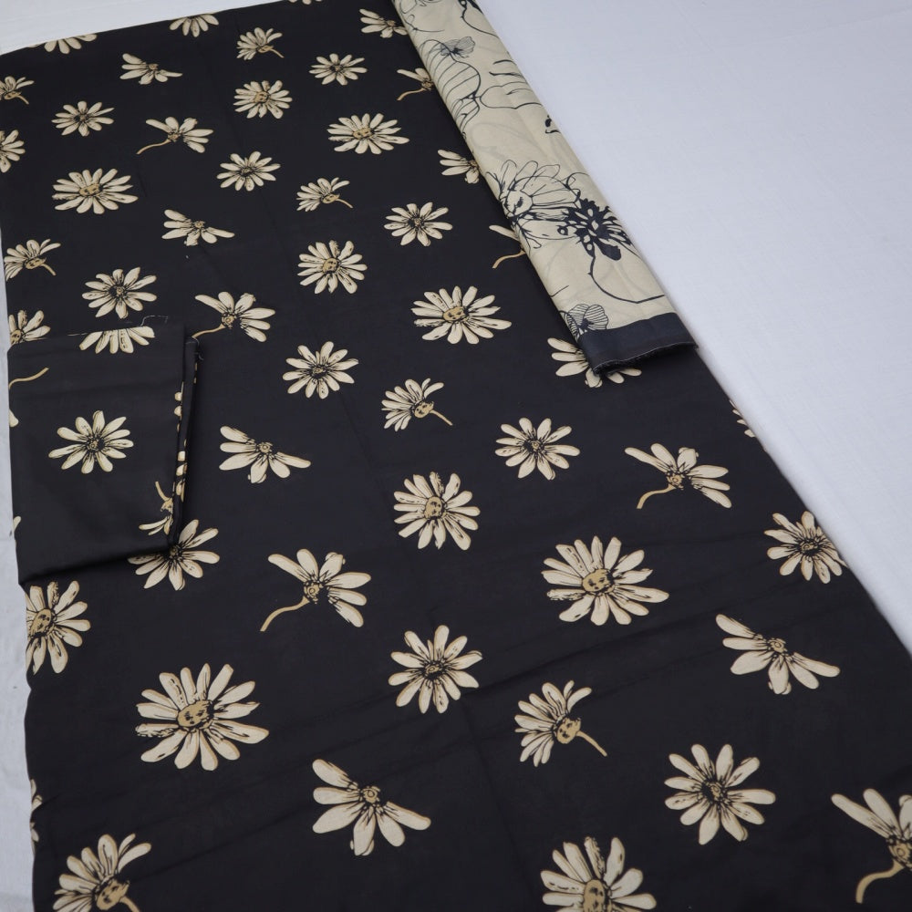 Bin Saeed Digital Lawn 3 Piece (1269-301)