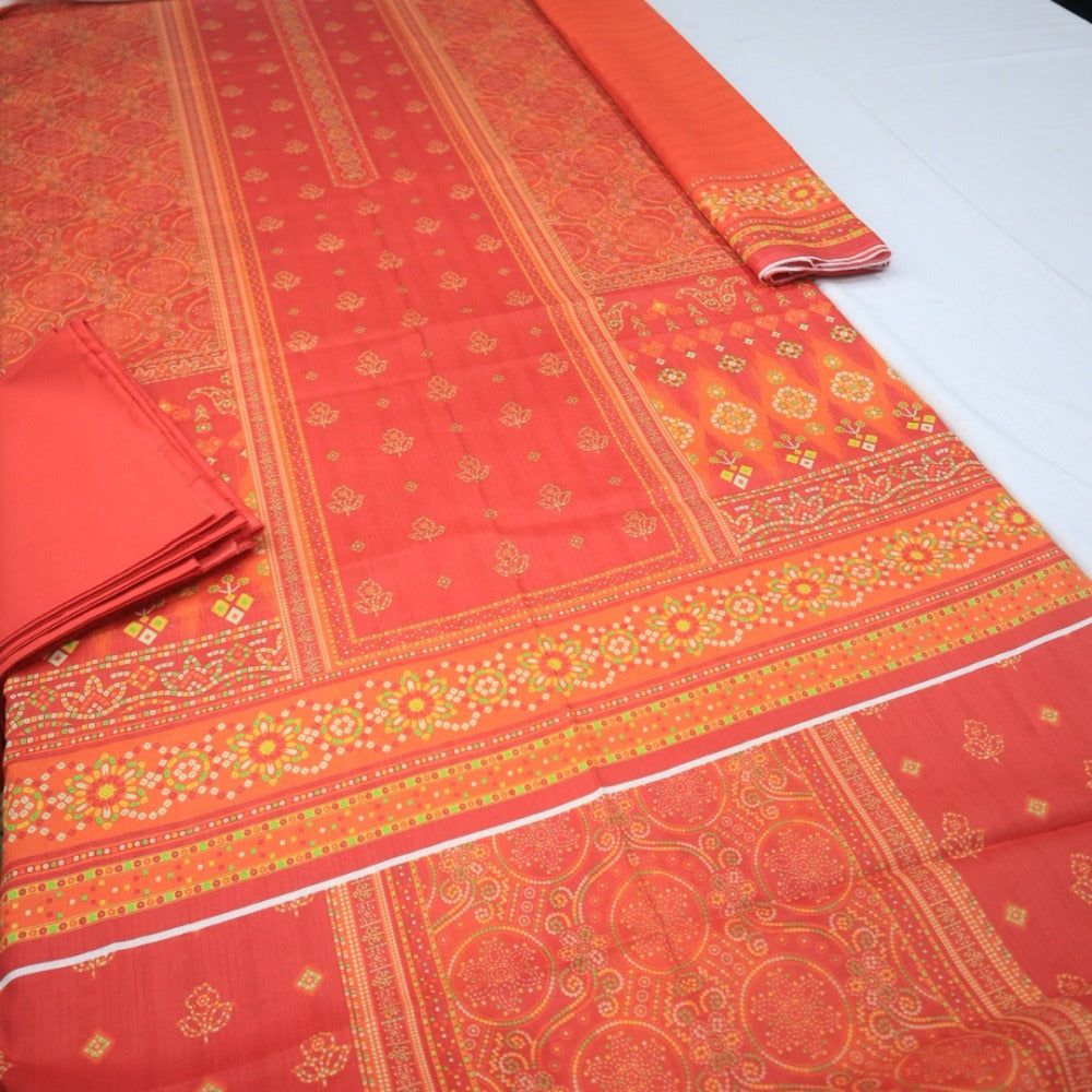 Bin Saeed Digital Lawn 3 Piece (1269-312)