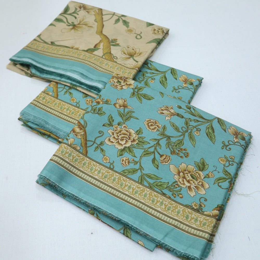 Bin Saeed Digital Lawn 3 Piece (1269-358)