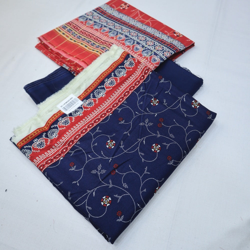 Bin Saeed Digital Lawn 3 Piece (1269-379)