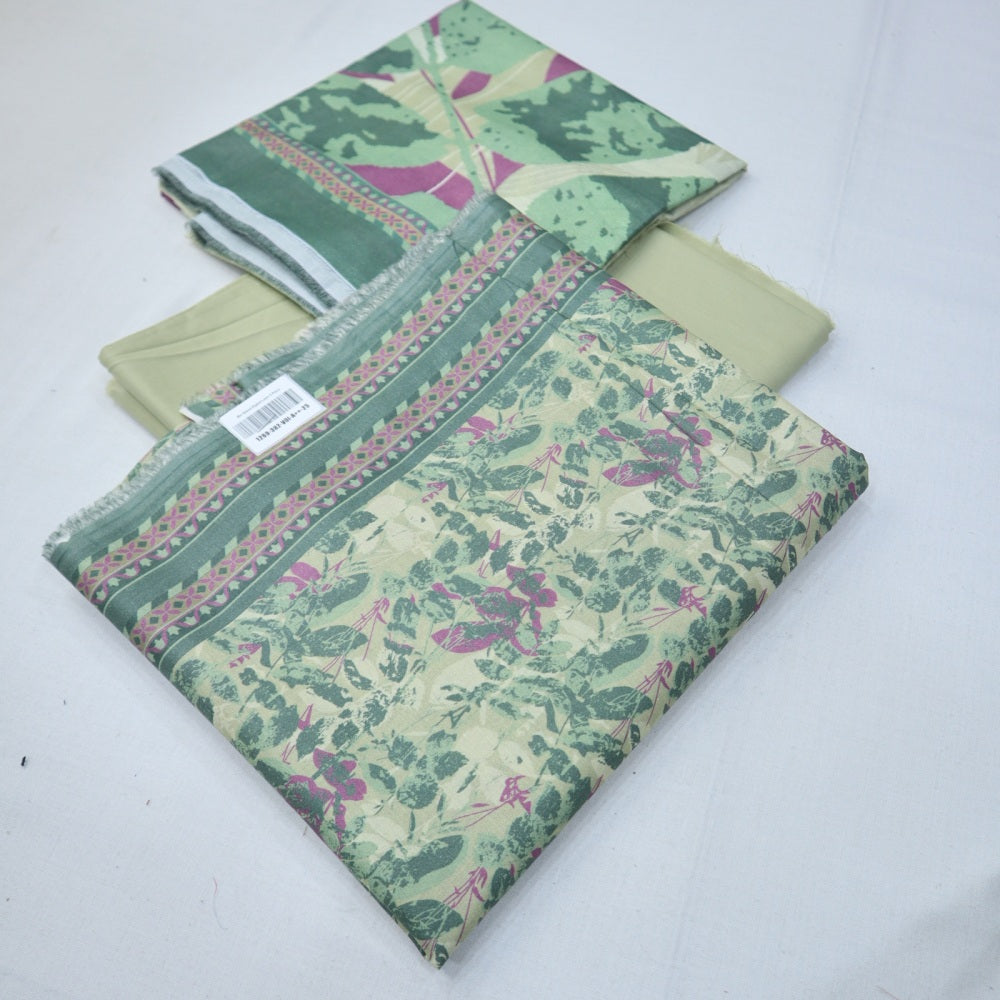 Bin Saeed Digital Lawn 3 Piece (1269-382)