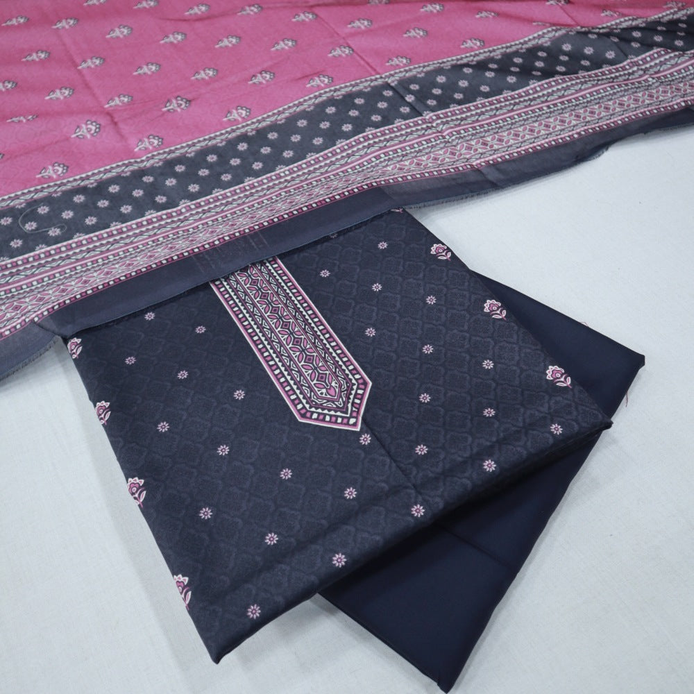 Bin Saeed Digital Lawn 3 Piece (1269-423)