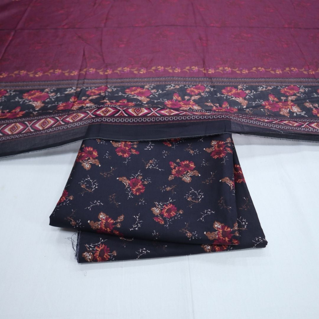 Bin Saeed Lawn Digital Print (1269-538)