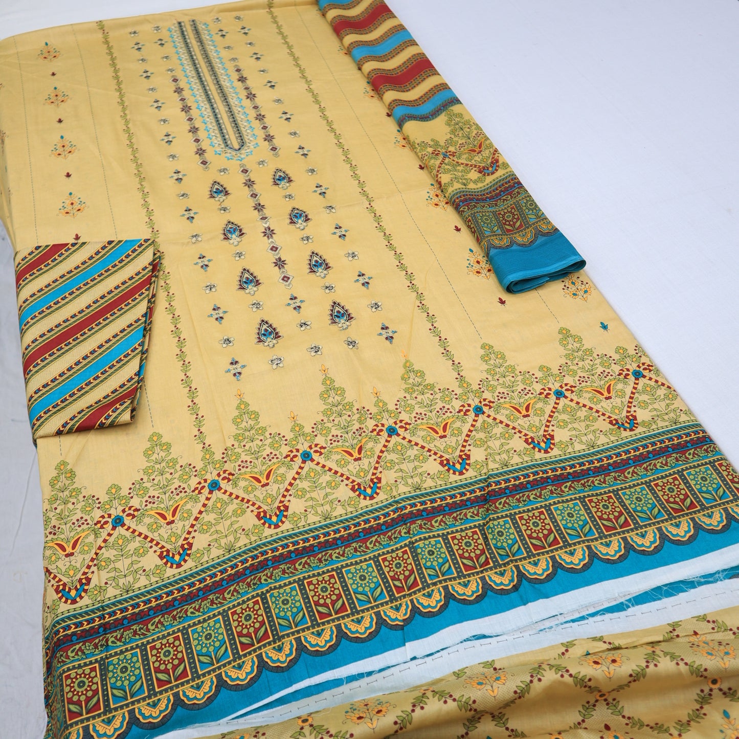 Signature Daimond Lawn Chiffon Dupatta (1276-064)