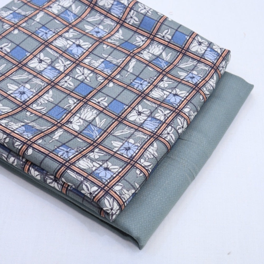 Linen 2 Piece (1249-013) E-MAAN Textile