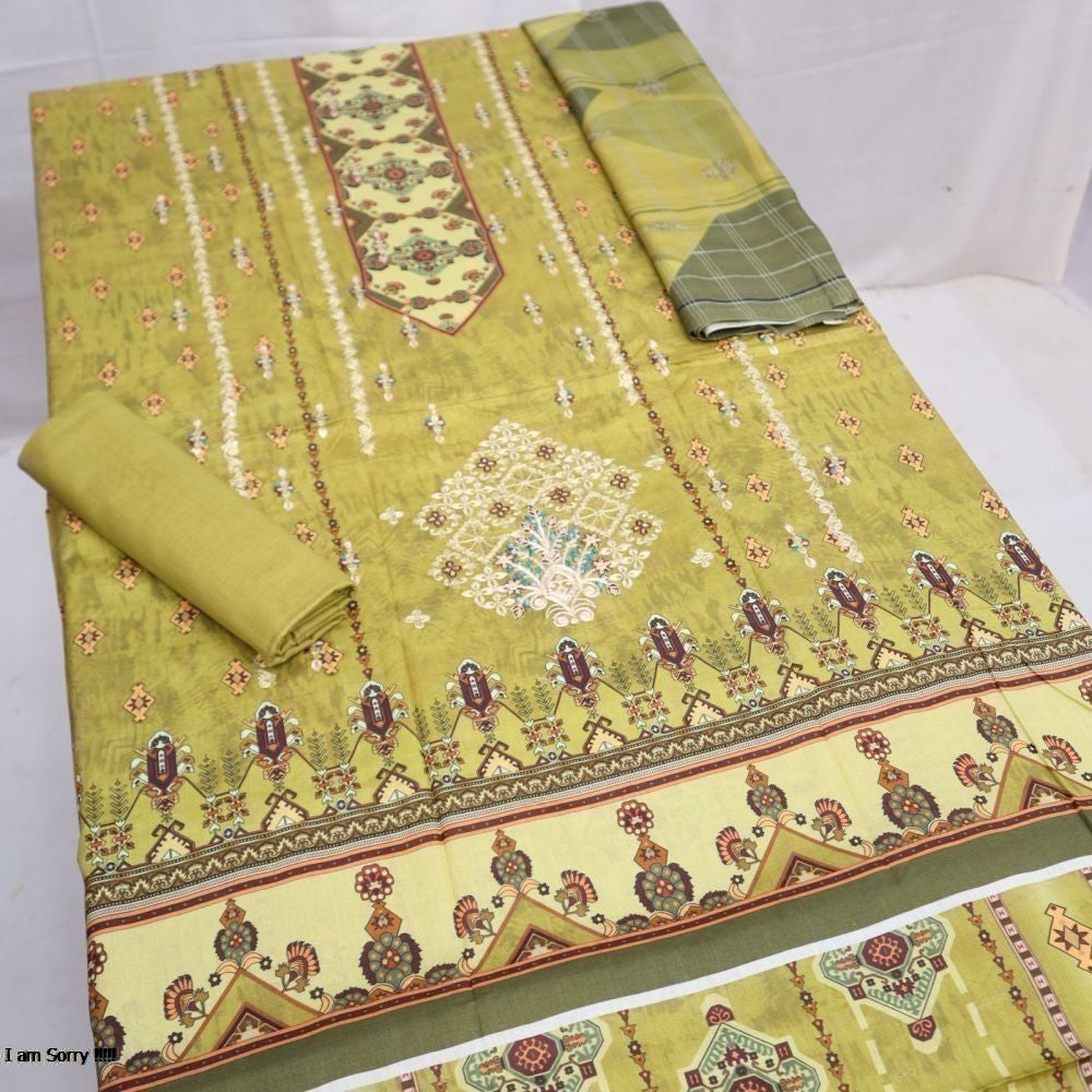 Lawn Double Head EMB (1331-001) UN Creation