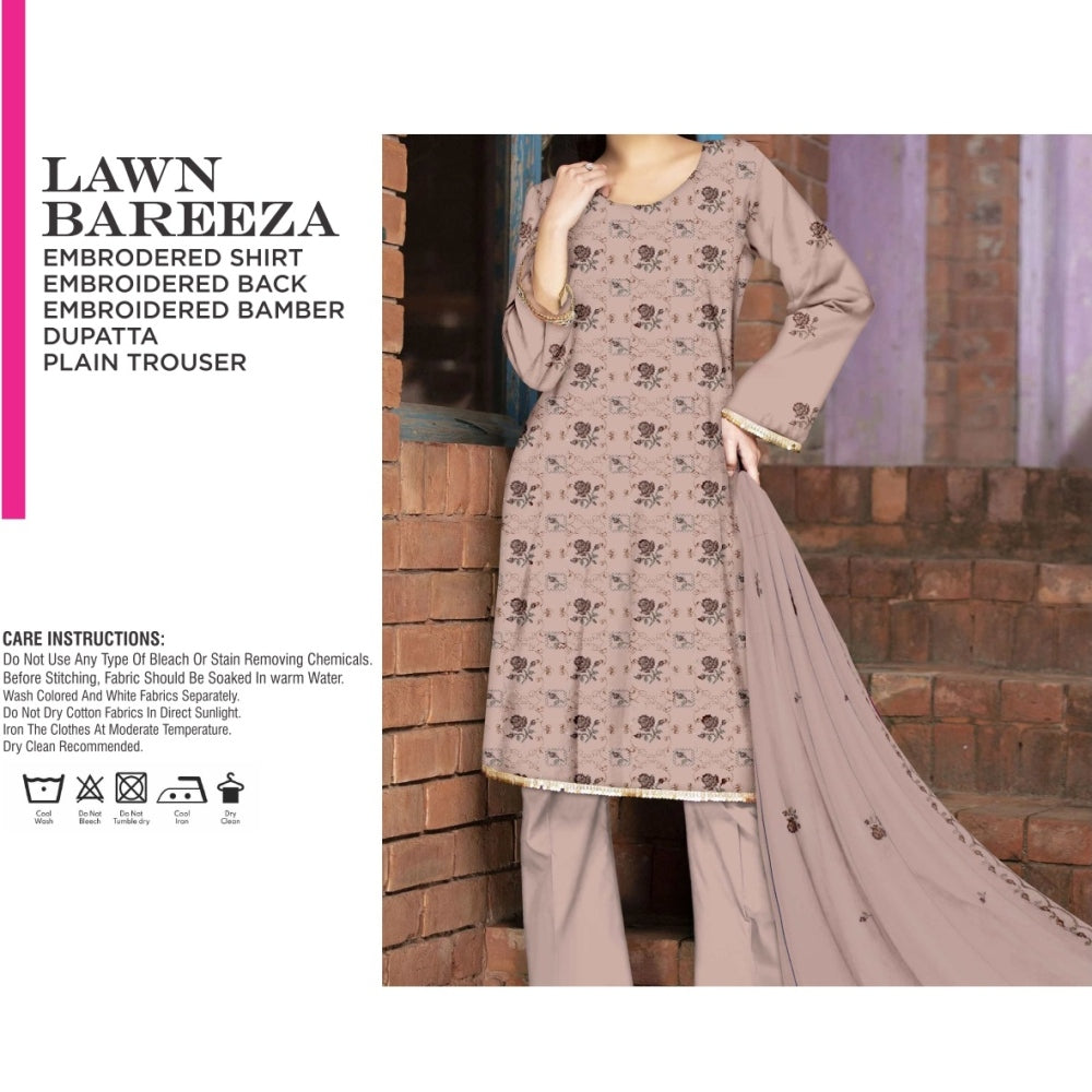 Bareeza EMB Bamber Dupatta (1340-004)