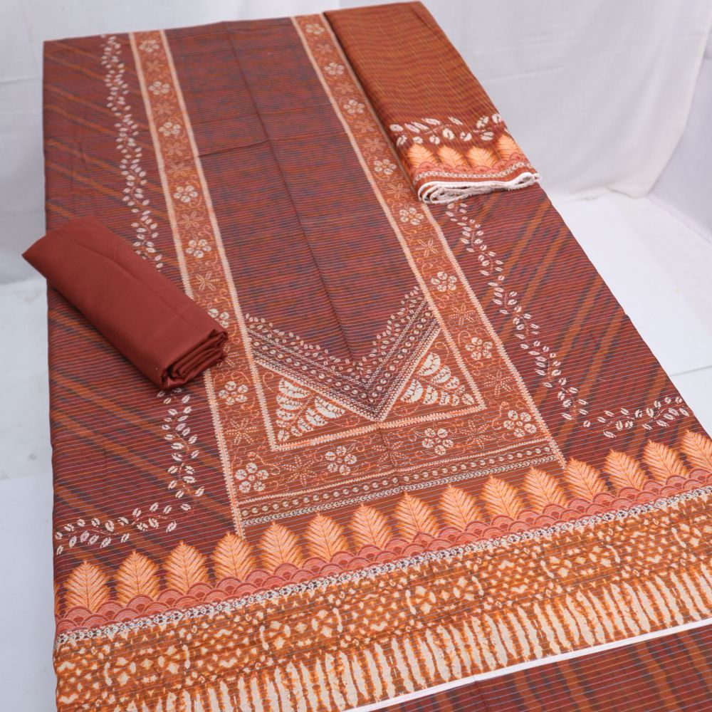 Branded Fancy Lawn Suit (1346-002) Waresha