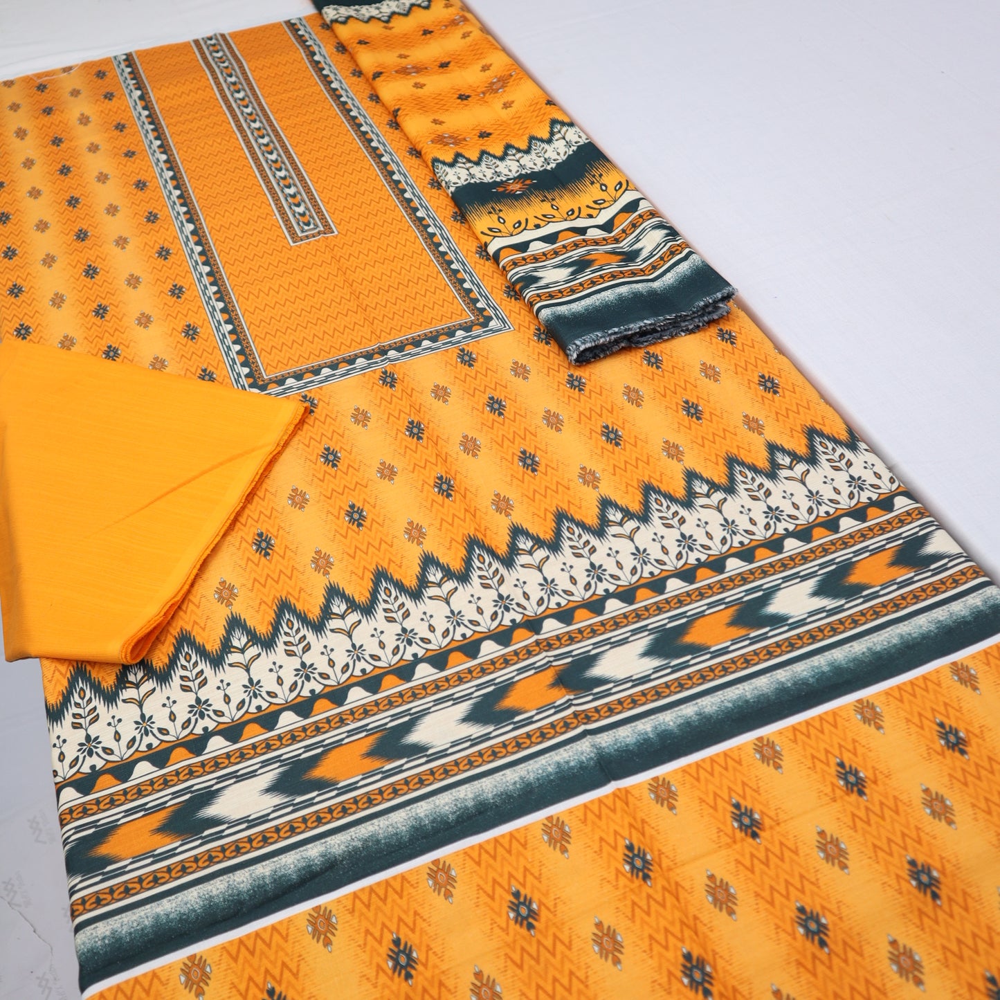 Digital Khaddar 3 Piece (1375-051) Bin Saeed