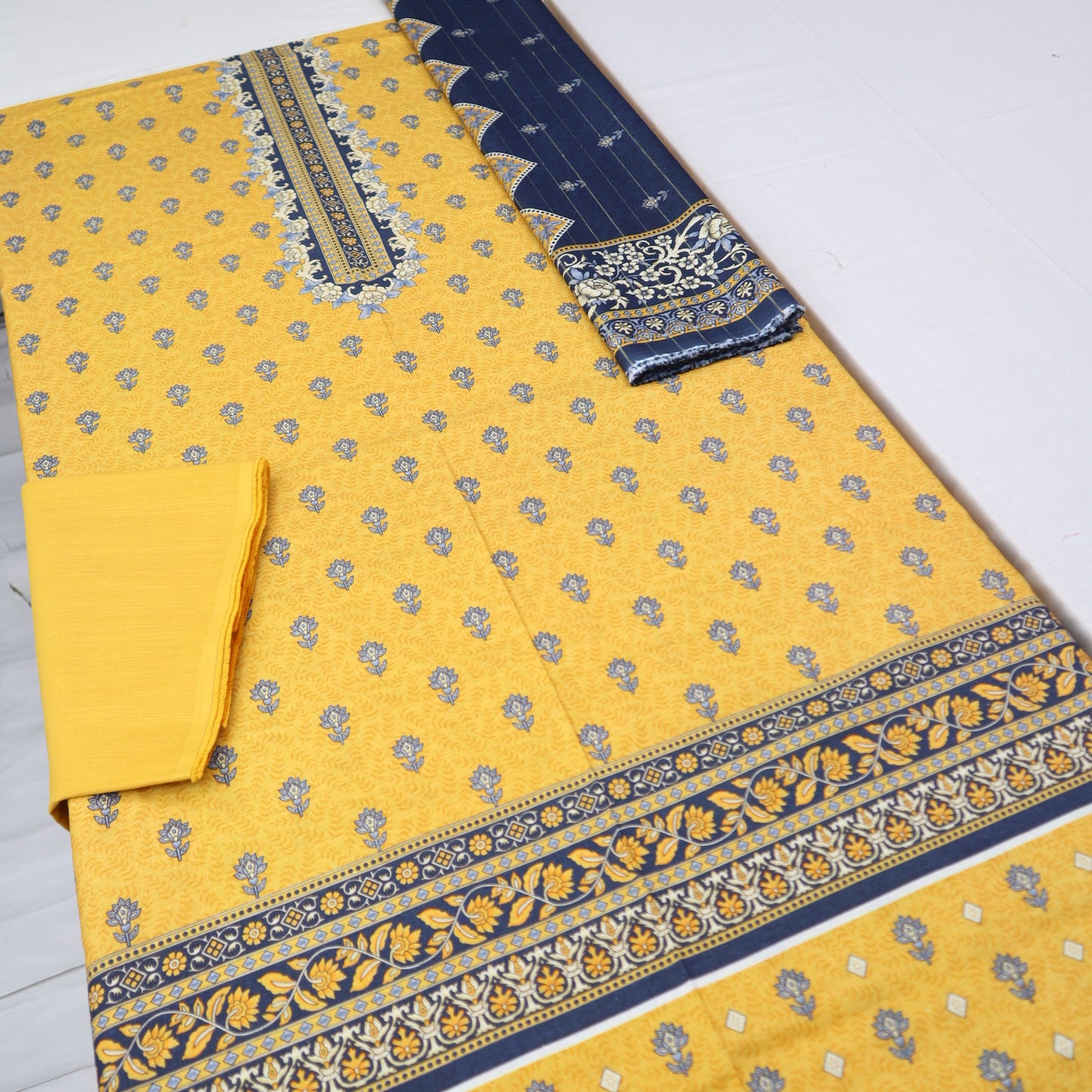 Digital Khaddar 3 Piece (1375-118) Bin Saeed