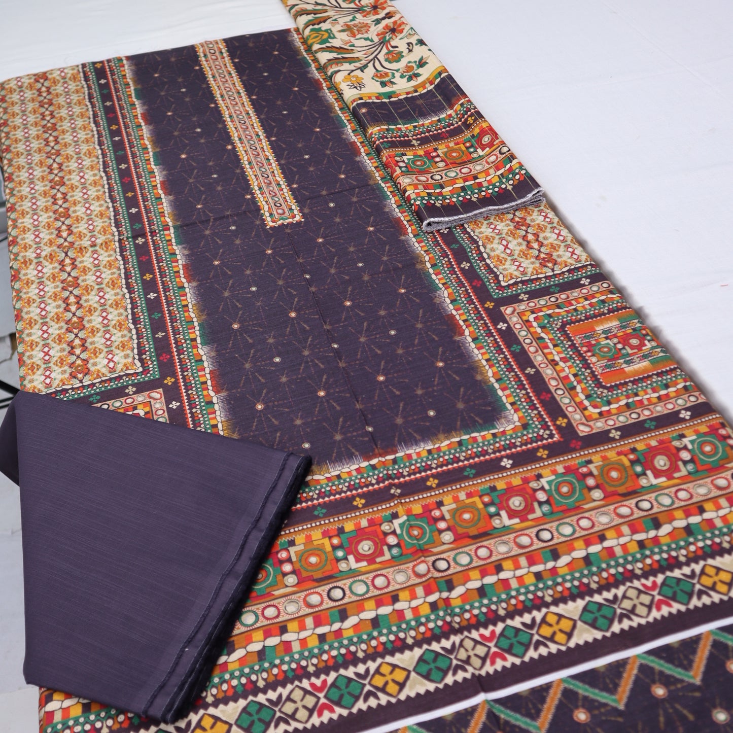 Digital Khaddar 3 Piece (1375-133) Bin Saeed