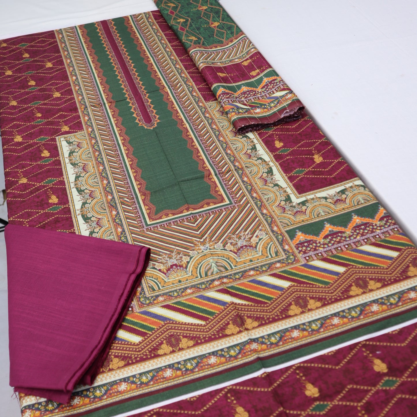 Digital Khaddar 3 Piece (1375-136) Bin Saeed