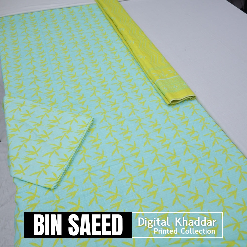 Bin Saeed Digital Khaddar 3 Piece (1375-169)