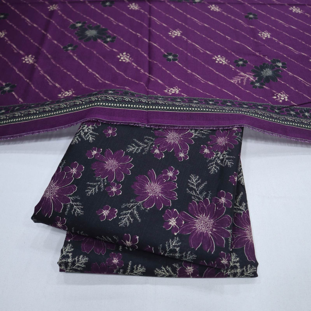 Bin Saeed Digital Khaddar 3 Piece (1375-370)