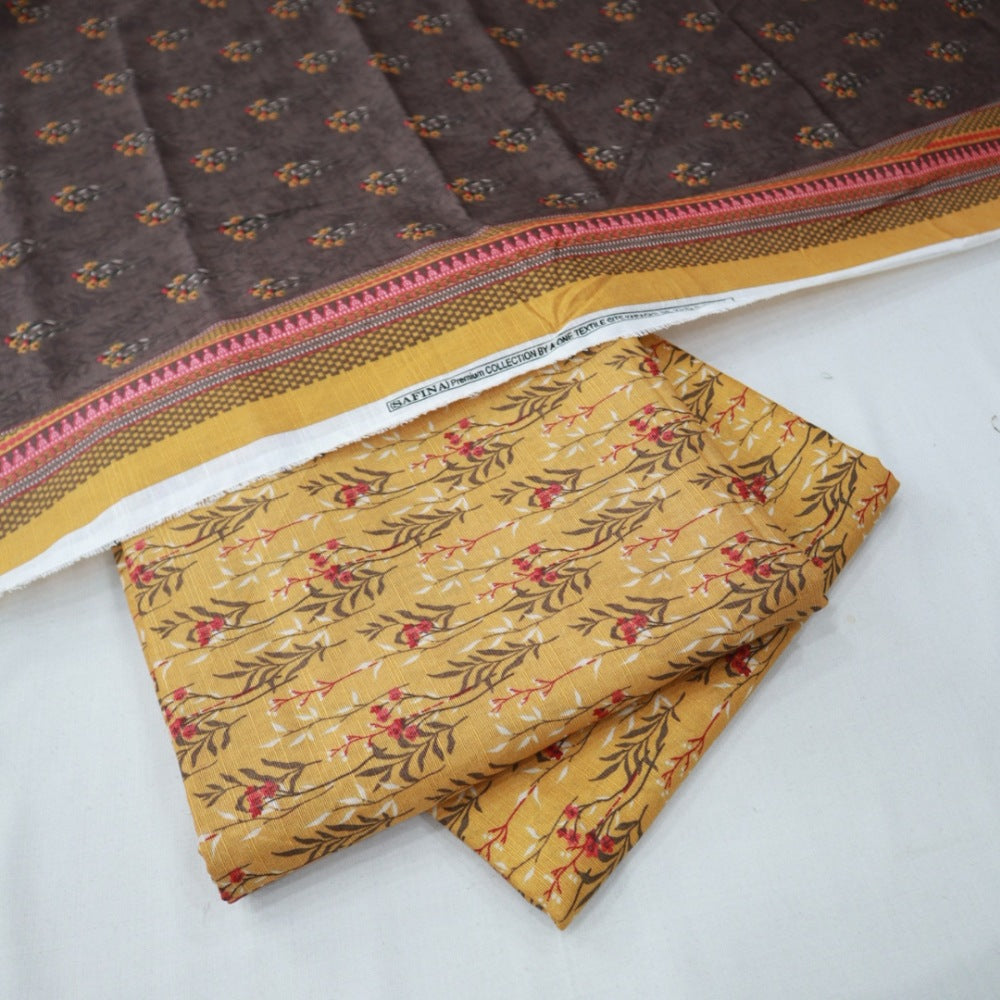 Safina Digital Khaddar 3 Piece (1410-069)