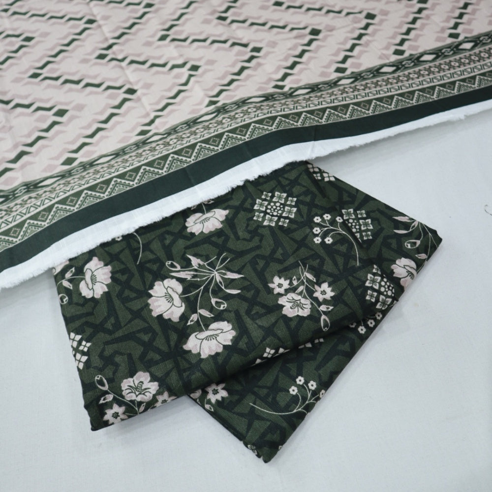 Safina Digital Khaddar 3 Piece (1410-078)