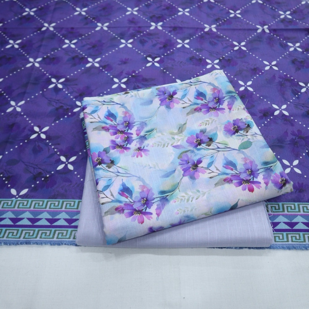 Safina Digital Khaddar 3 Piece (1410-129)