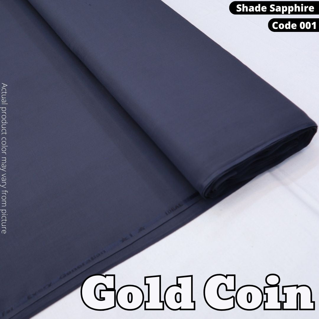 Gold Coin Sapphire (1417-001)