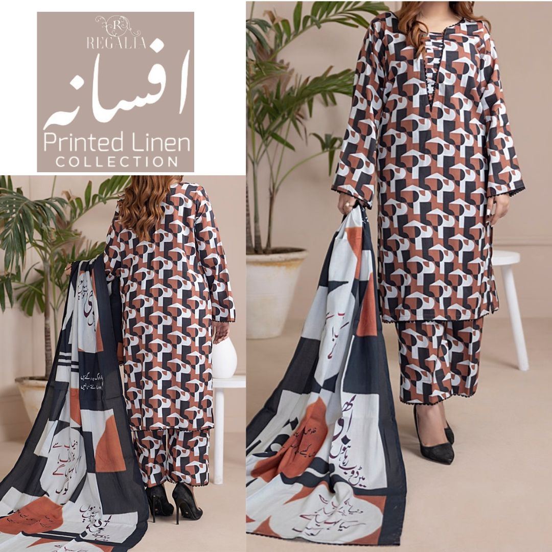 Afsana Linen (1421-009) Fatima's Collection