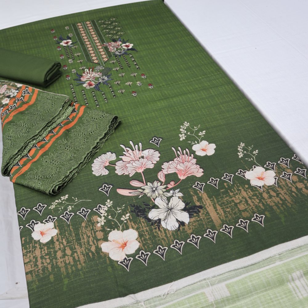 Peach Wool Cutwork Shawl (1422-006)