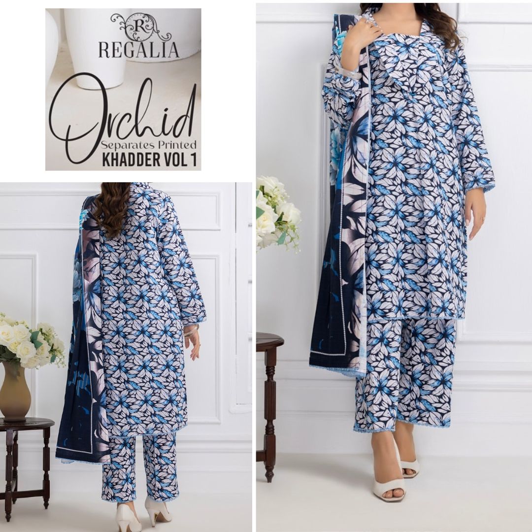Orchid Digital Khaddar (1423-010) Regalia