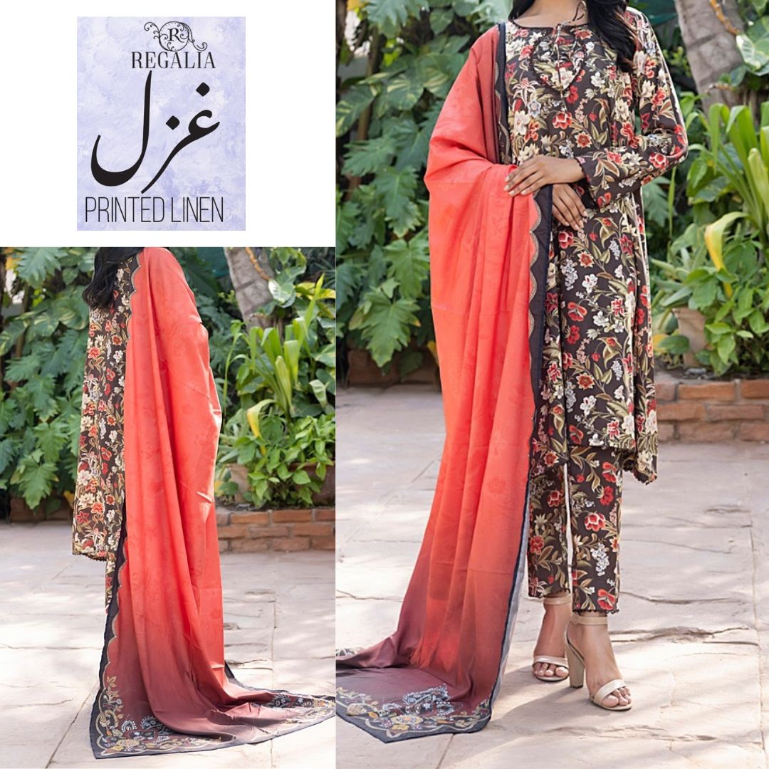 Ghazal Linen by Regalia (1426-014) Regalia