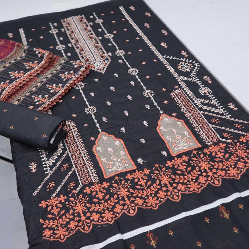 Salina Khaddar Cutwork (1438-010) Regalia