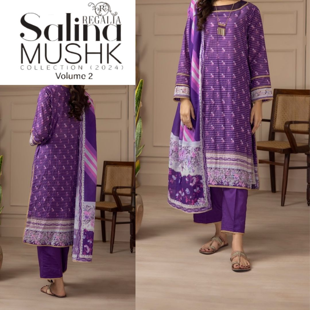 Salina Mushk Lawn (1452-006) Regalia