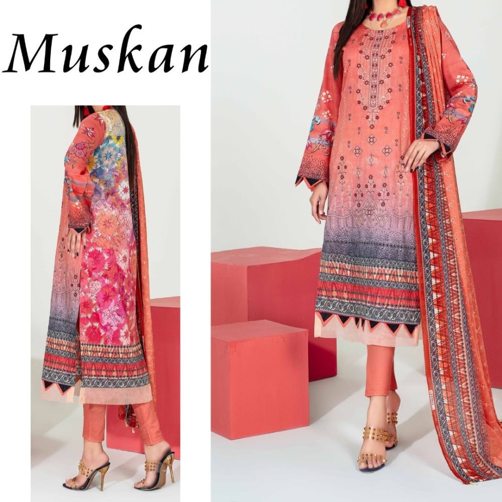 Muskan Embroidered Dupatta Fatima Collection (1458-001)