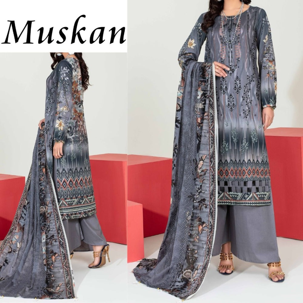 Muskan Embroidered Dupatta Fatima Collection (1458-004)