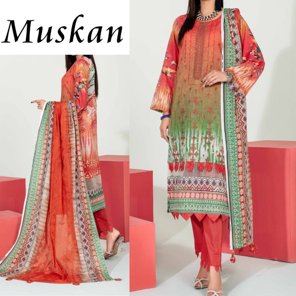 Muskan Embroidered Dupatta Fatima Collection (1458-010)