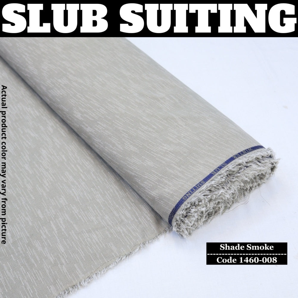 Slub Suiting Gents Smoke (1460-008)