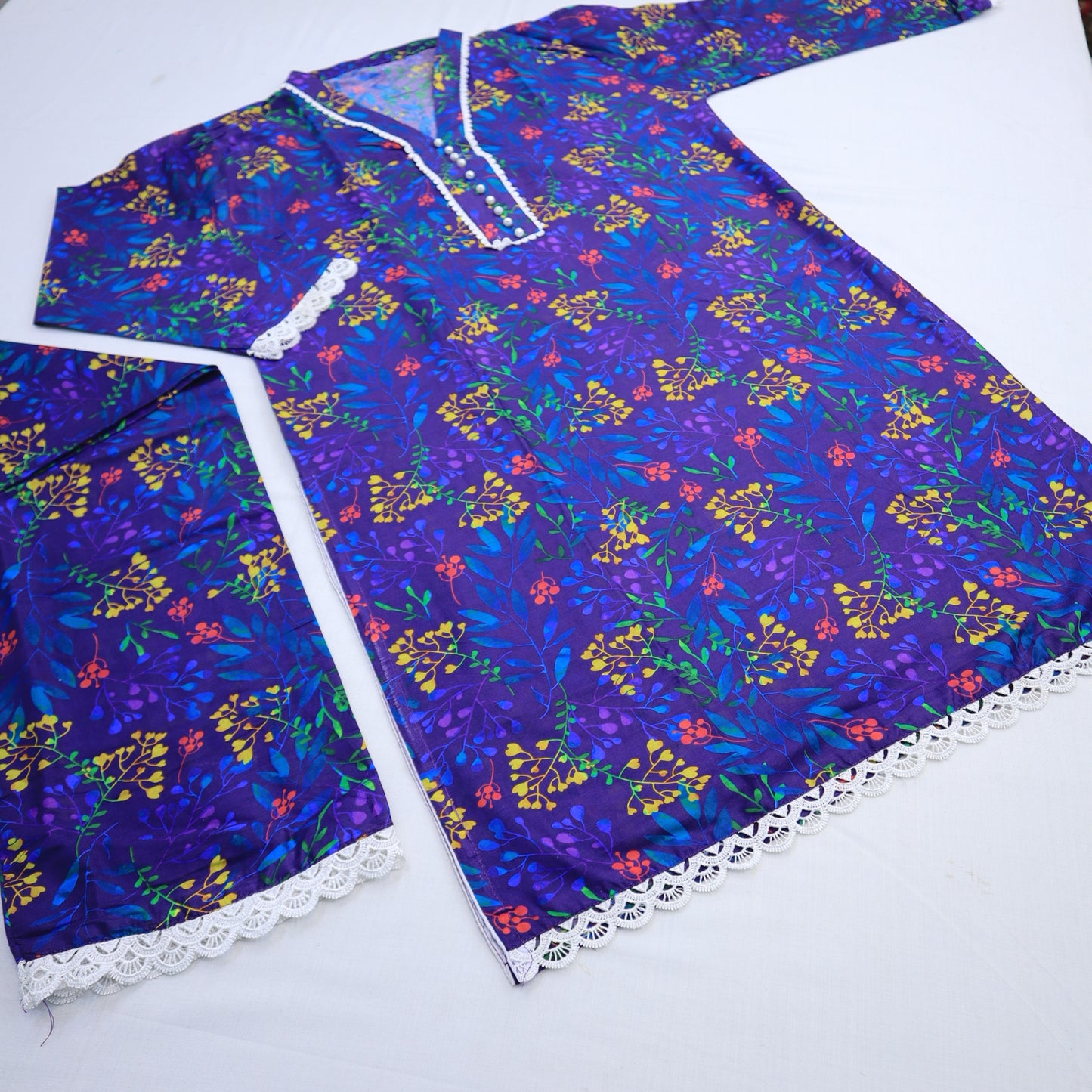 Stitch Lawn 2 Piece OK Collection (1463-003)