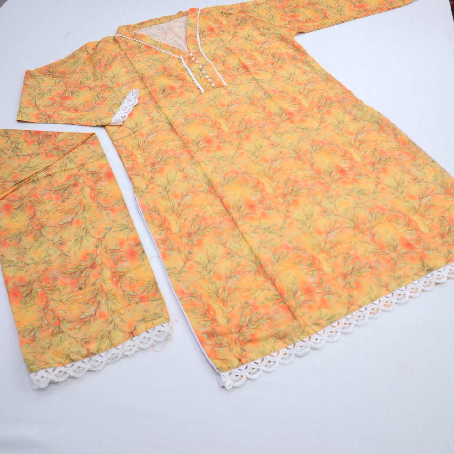 Stitch Lawn 2 Piece OK Collection (1463-006)