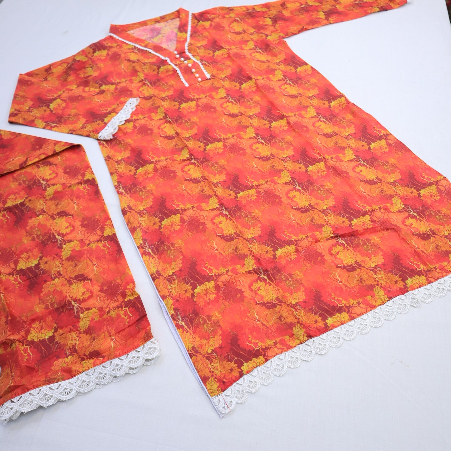 Stitch Lawn 2 Piece OK Collection (1463-009)