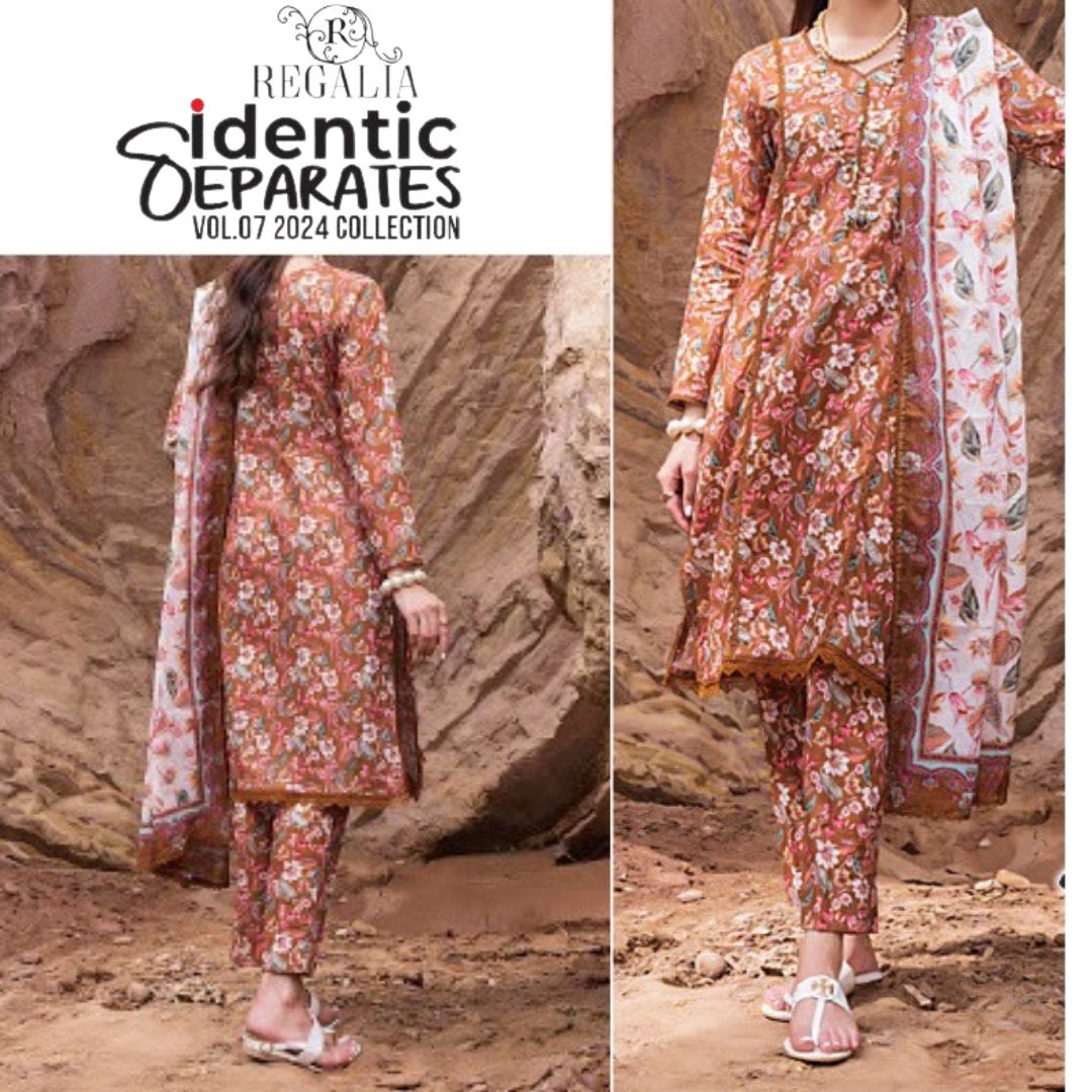 Regalia Identic Lawn Vol # 7 (1468-007)