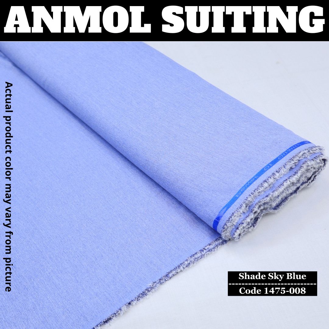 Gents Anmol Suiting Sky Blue (1475-008)