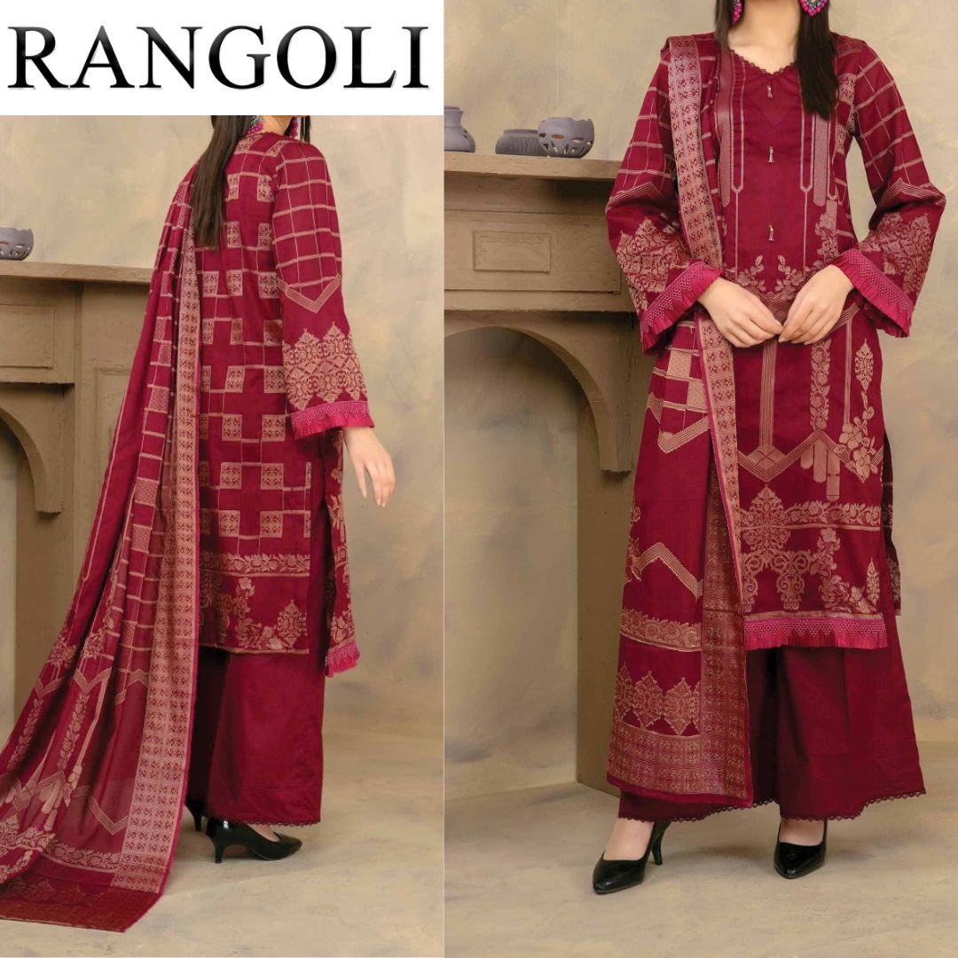 Rangoli Jacquard 3 Piece (1480-002)